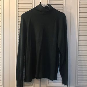 Designer Originals Green Turtle Neck Sweater